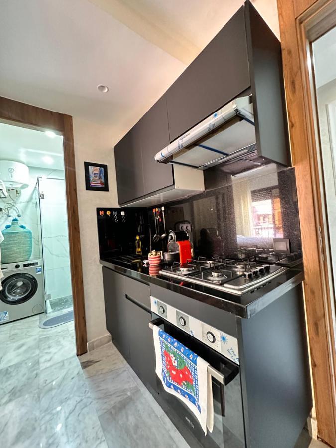 Luxueux Studio A Cote De Mcdo & Zara Maarif Casablanca Exteriör bild